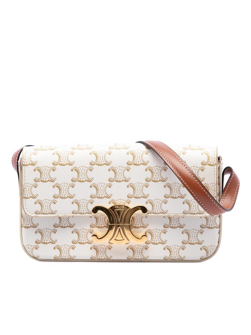 Celine Triomphe East-West Shoulder Bag #349832C21B